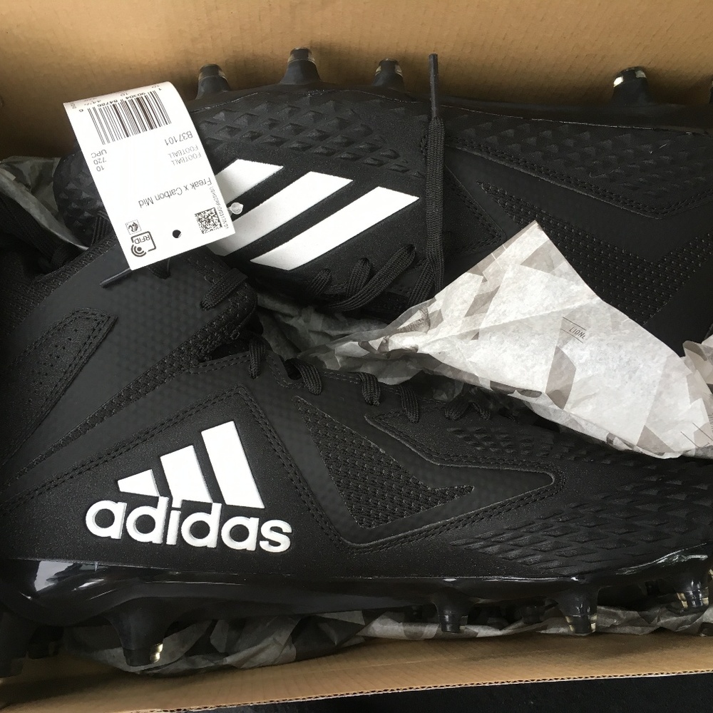 Adidas Freak X Carbon Mid Size 10 1/2 Cleats